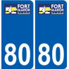 80 Roye logo sticker plate stickers city
