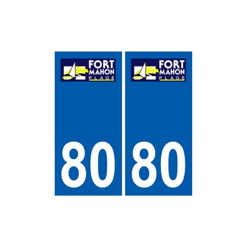 80 Roye logo autocollant plaque stickers ville