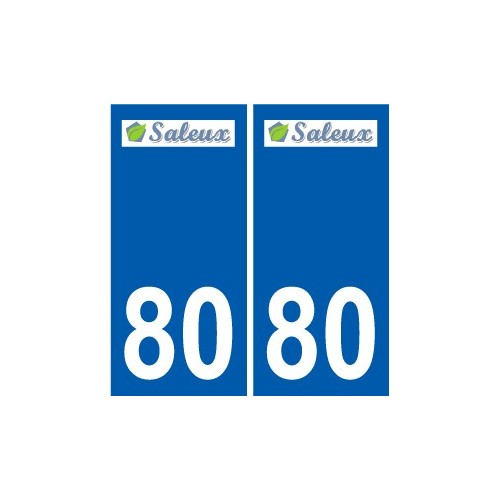 80 Roye logo autocollant plaque stickers ville