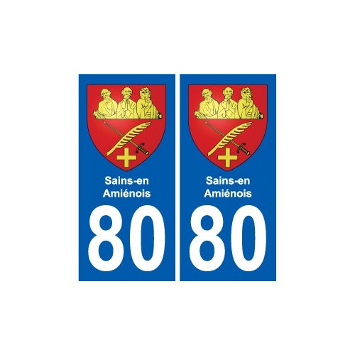 80 Roye wappen aufkleber typenschild aufkleber stadt