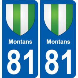 81 Graulhet wappen aufkleber typenschild aufkleber stadt
