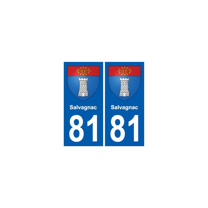 81 Graulhet wappen aufkleber typenschild aufkleber stadt