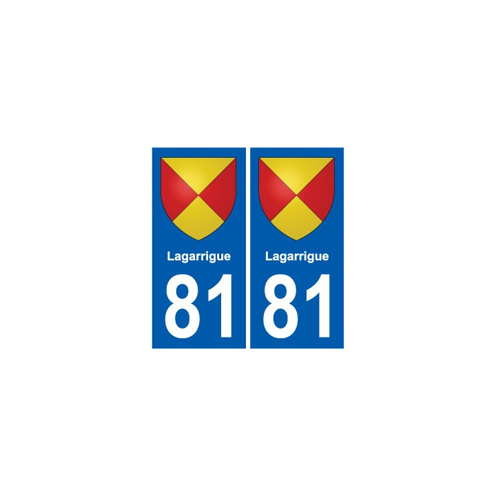81 Graulhet wappen aufkleber typenschild aufkleber stadt