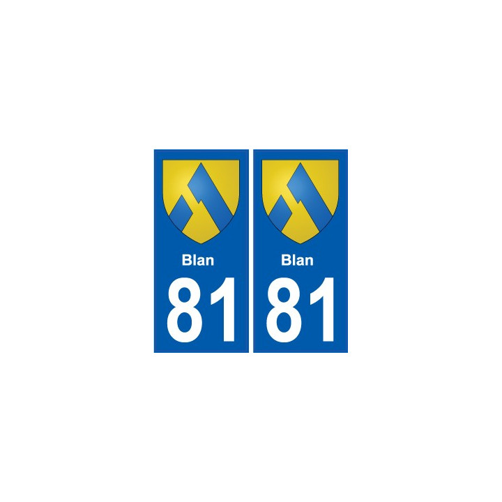 81 Graulhet wappen aufkleber typenschild aufkleber stadt