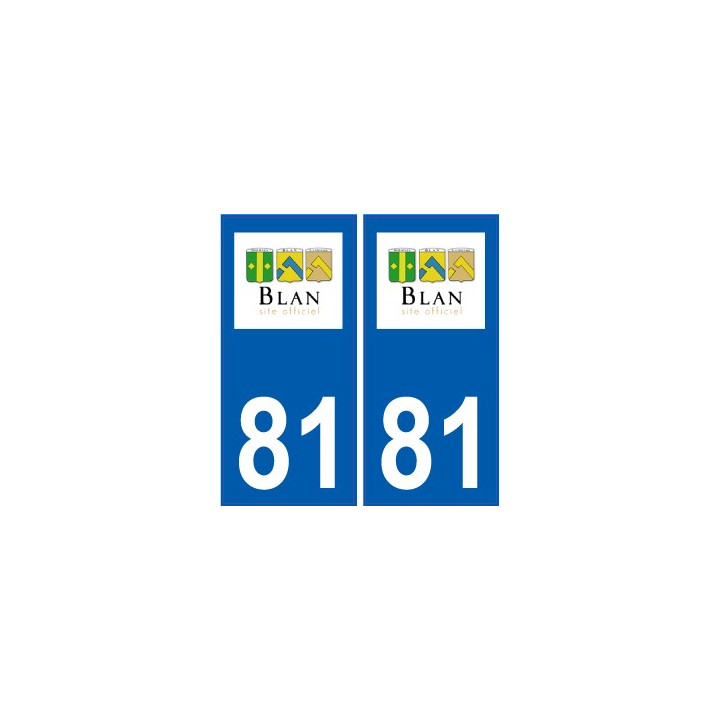81 Graulhet logo aufkleber typenschild aufkleber stadt