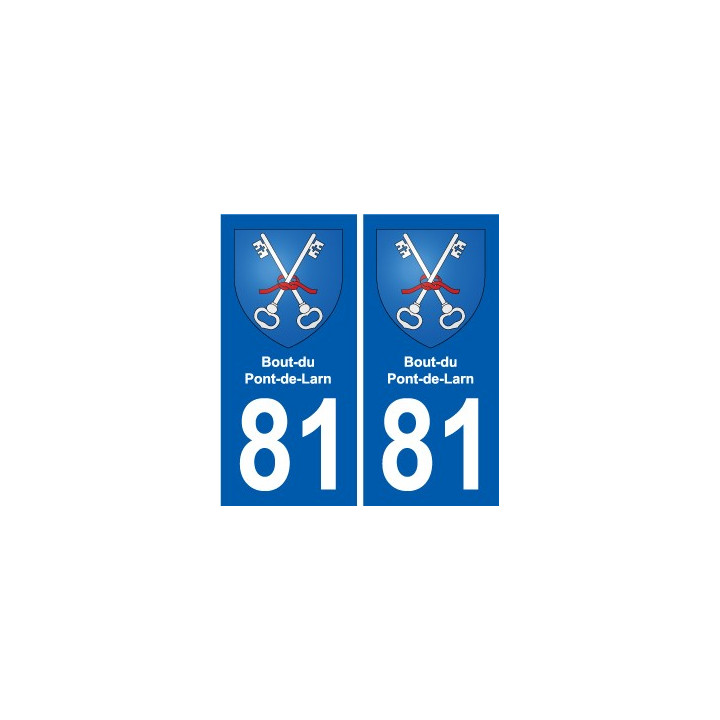 81 Graulhet wappen aufkleber typenschild aufkleber stadt