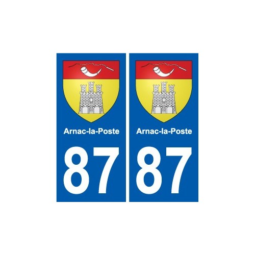 87 Panazol escudo de armas de la etiqueta engomada de la placa de pegatinas de la ciudad
