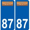 87 Panazol logo sticker plate stickers city