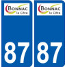 87 Panazol logo sticker plate stickers city