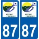 87 Panazol logo aufkleber typenschild aufkleber stadt