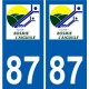 87 Panazol logo adesivo piastra adesivi città