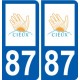 87 Panazol logo adesivo piastra adesivi città