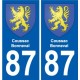 87 Panazol wappen aufkleber typenschild aufkleber stadt