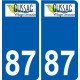 87 Panazol logo sticker plate stickers city
