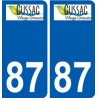 87 Panazol logo sticker plate stickers city