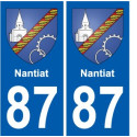 87 Panazol wappen aufkleber typenschild aufkleber stadt