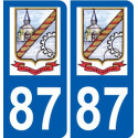 87 Panazol logo sticker plate stickers city