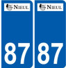 87 Panazol logo sticker plate stickers city