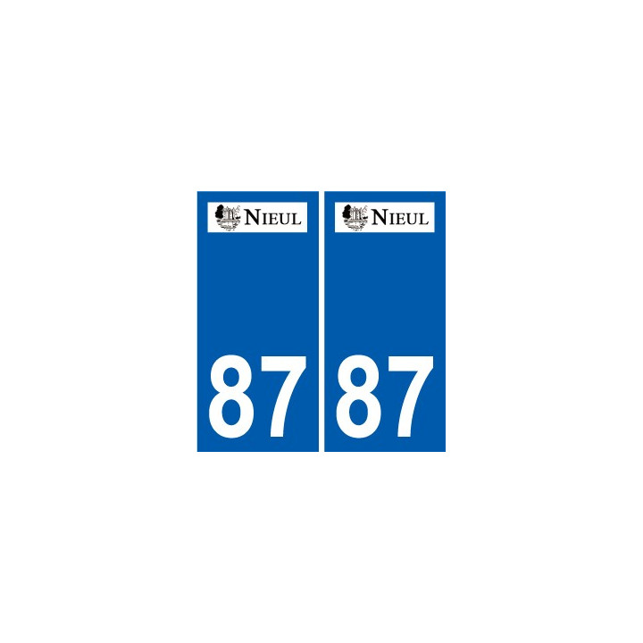 87 Panazol logotipo de la etiqueta engomada de la placa de pegatinas de la ciudad