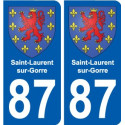 87 Panazol wappen aufkleber typenschild aufkleber stadt