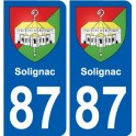 87 Panazol wappen aufkleber typenschild aufkleber stadt