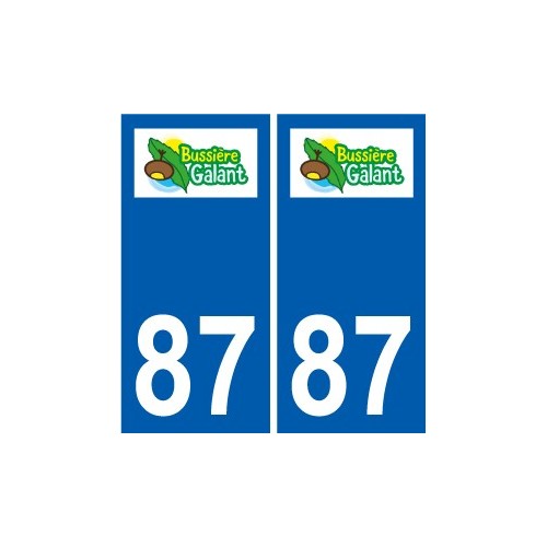 87 Panazol logo autocollant plaque stickers ville