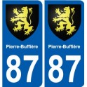 87 Panazol wappen aufkleber typenschild aufkleber stadt