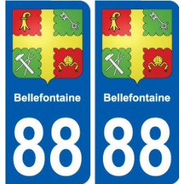 88 Neufchâteau wappen aufkleber typenschild aufkleber stadt