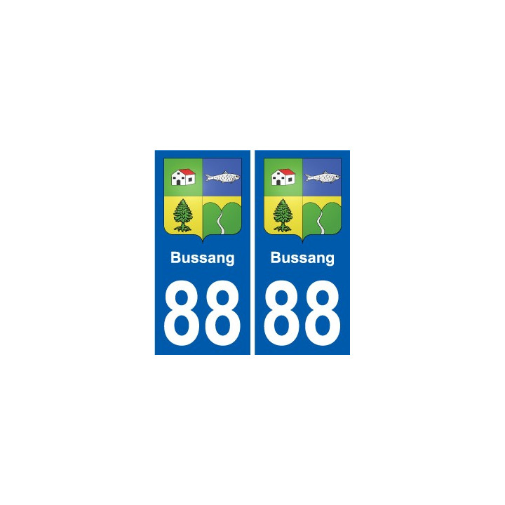 88 Neufchâteau blason autocollant plaque stickers ville