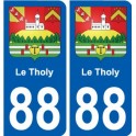 88 Neufchâteau blason autocollant plaque stickers ville