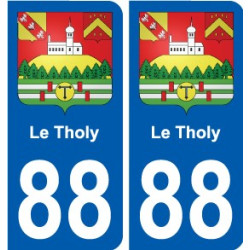 88 Neufchateau stemma adesivo piastra adesivi città