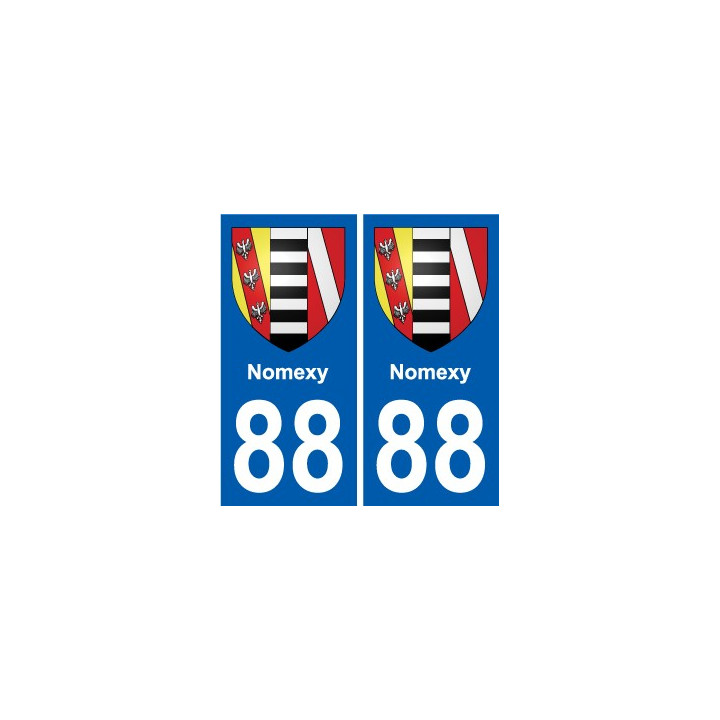 88 Neufchâteau wappen aufkleber typenschild aufkleber stadt