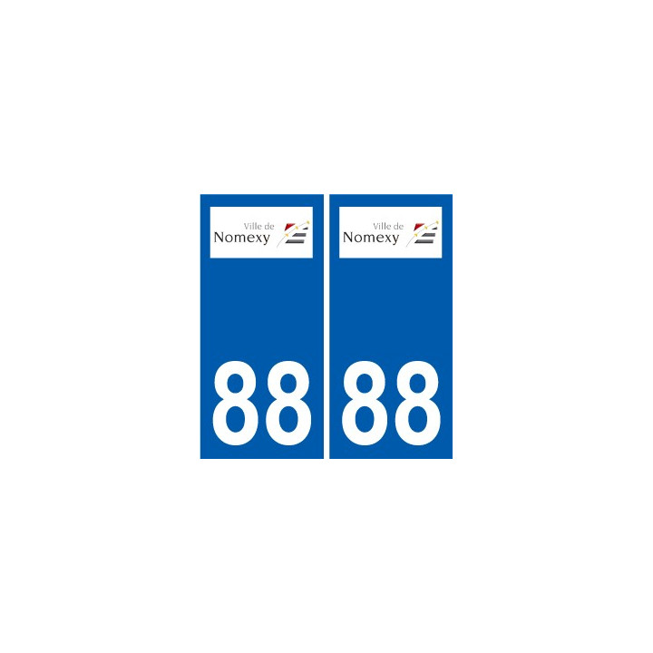88 Neufchâteau logo aufkleber typenschild aufkleber stadt