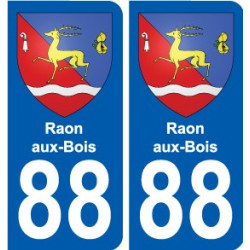 88 Neufchateau stemma adesivo piastra adesivi città