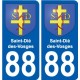 88 Neufchâteau blason autocollant plaque stickers ville