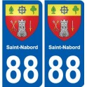 88 Neufchâteau blason autocollant plaque stickers ville