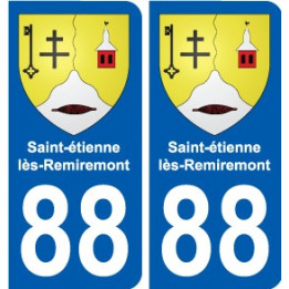 88 Neufchâteau wappen aufkleber typenschild aufkleber stadt