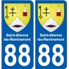 88 Neufchâteau wappen aufkleber typenschild aufkleber stadt