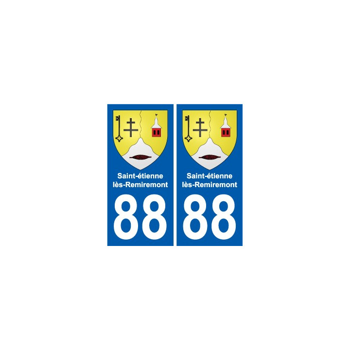 88 Neufchâteau wappen aufkleber typenschild aufkleber stadt