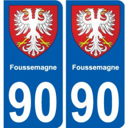 90 Bessoncourt blason autocollant plaque stickers ville