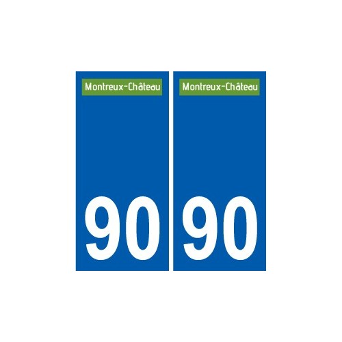 90 Giromagny stemma adesivo piastra adesivi città