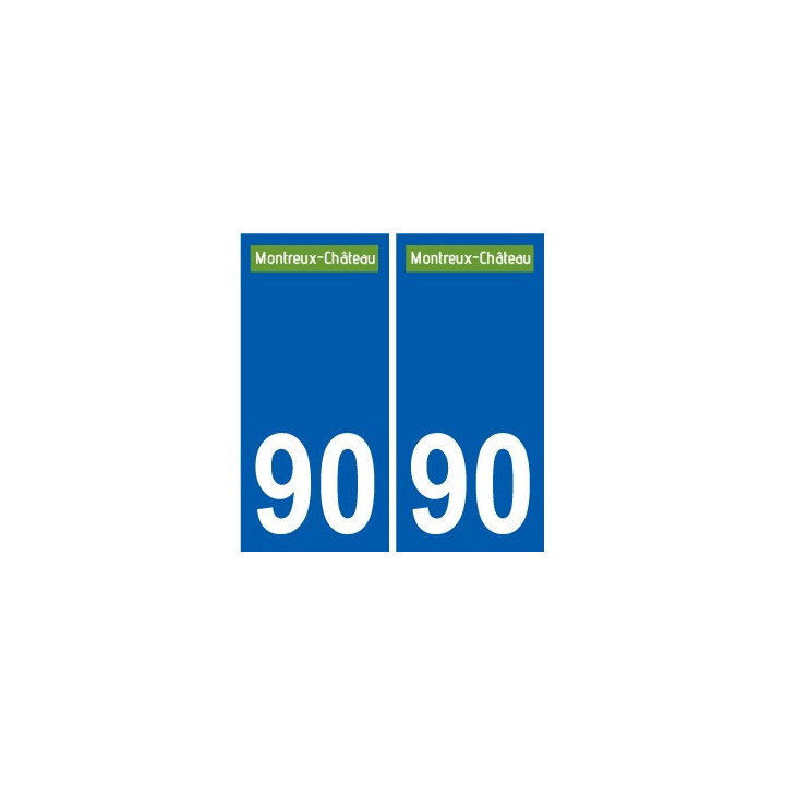 90 Bessoncourt blason autocollant plaque stickers ville