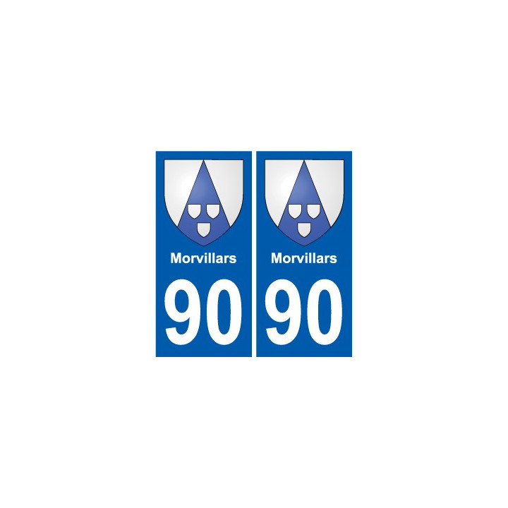 90 Bessoncourt blason autocollant plaque stickers ville