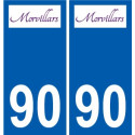 90 Delle logo aufkleber typenschild aufkleber stadt