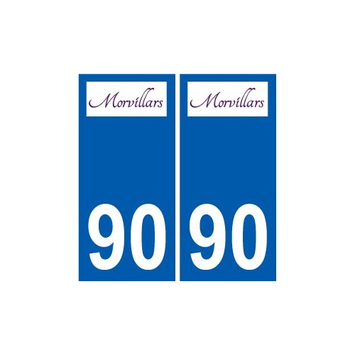 90 Delle logo adesivo piastra adesivi città