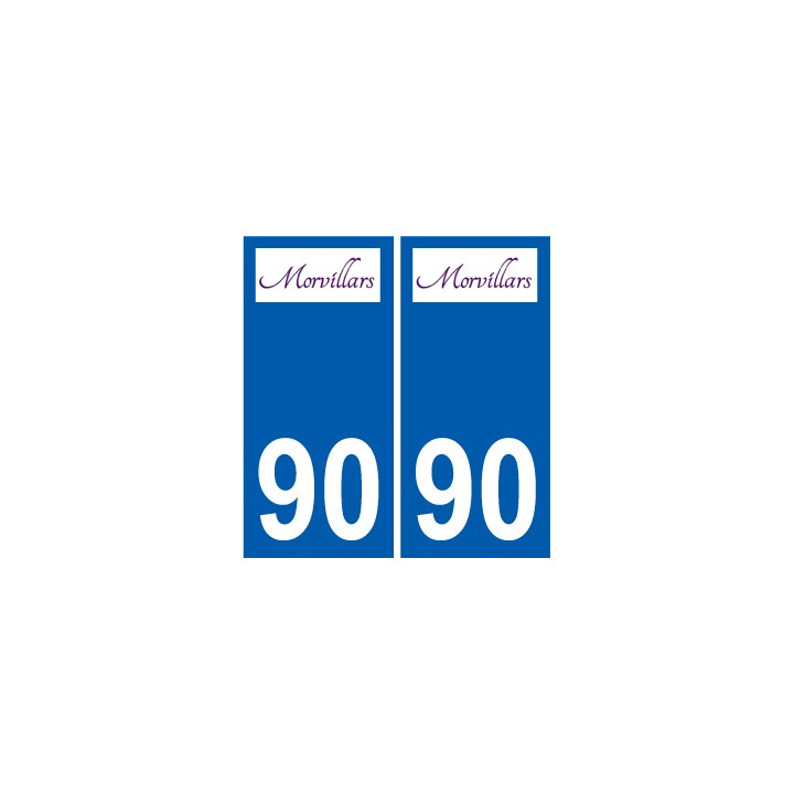 90 Bessoncourt logo autocollant plaque stickers ville