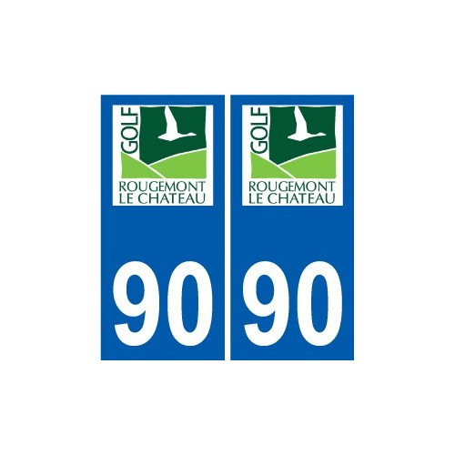 90 Delle logo sticker plate stickers city