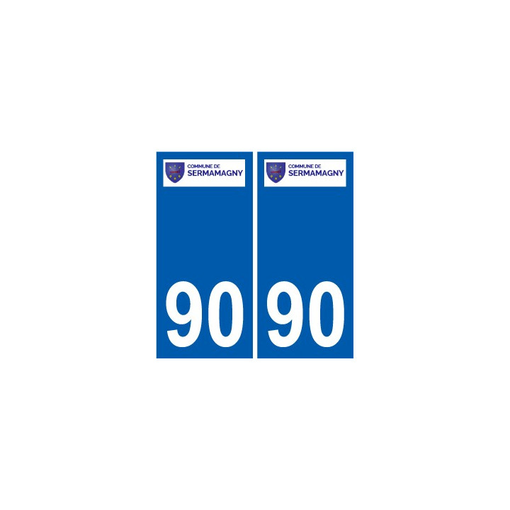 90 Delle logotipo de la etiqueta engomada de la placa de pegatinas de la ciudad