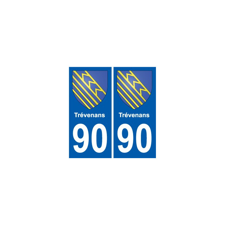 90 Giromagny escudo de armas de la etiqueta engomada de la placa de pegatinas de la ciudad
