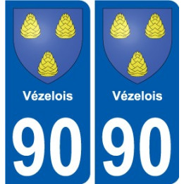 90 Giromagny wappen aufkleber typenschild aufkleber stadt